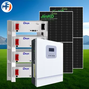 Hybrid Solar Energy Power System Off Grid Full Set 5kw 6kw 8kw 10kw 15kw 20kw 30kw Solar Hybrid Power System Complete Kit