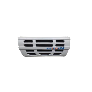 R404A 16~20 Metros Cúbicos de Carne Congelada, Vegetais, Frutos do Mar, Carga de Resíduos Médicos Dividida 12V/24V Potência do Motor Sistema de Refrigeração Montado na Frente do Caminhão