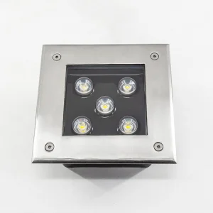 Aluminum Pathway Landscape Step Lamp Square Underground Light LED Inground Light
