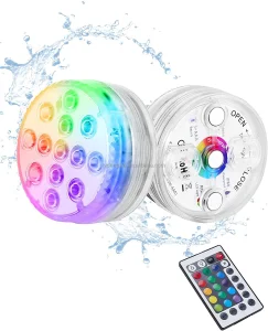 13LEDs RGB IP68 Battery Operated Waterproof