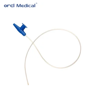 Sterile Single Use Pediatric Size PVC Suction Catheter Anti Kink Design Safe for Neonatal /Children