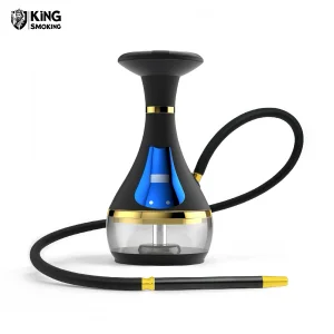 Wholesale Luxury Portable Electronic Hookah Set High Battery Capacity Electric Shisha Hookah Without Charcoal