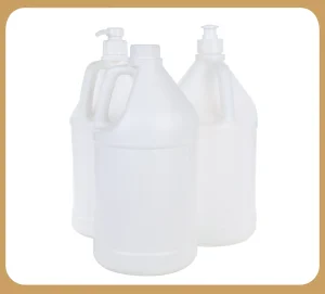 1L HDPE Lotion Shower Empty Clear Packaging Plastic Shampoo Bottle