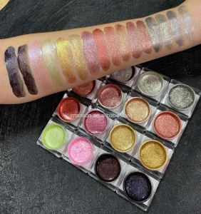 Custom Makeup Matte Rainbow Jelly Eyeshadow