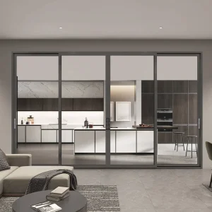 Dubai Hotel Project Aluminum Sliding Door Glass Sliding Door Fire Rated Manufacturer