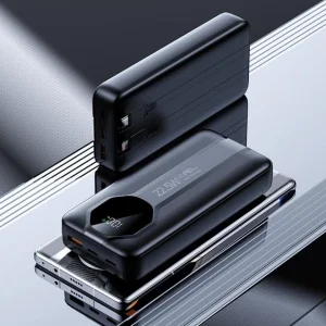 Tlida Portable Charger 20000mAh Super Fast 22.5W Charging with Built-in Cable, Universal External Battery