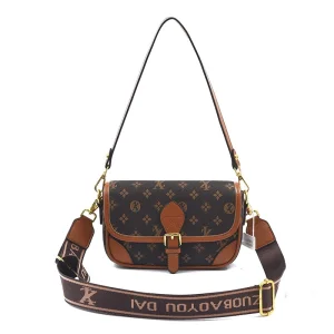 European American Retro Small Square Women's Crossbody Bag