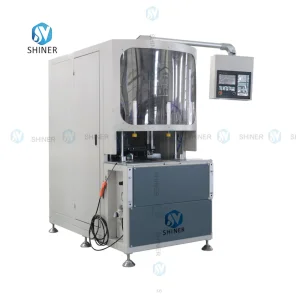 Shandong Shiner Plastic Profile PVC Window Door Making Machine CNC Corner Cleaning Machine with 3 5 7 9 Knives