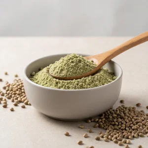 Zero Additive Raw Hemp Seed Powder