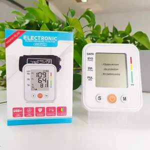 Digital Bp Testing Machine Manufacturer Electronic Upper Arm Smart Blood Pressure Monitor