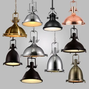 Industrial Vintage Indoor Restaurant Retro Robles Black Iron Luminaire