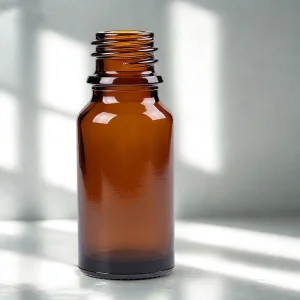 Chemical-Resistant 1oz Boston Round Bottles, Lab Reagent Bottles Botella De Vidrio Amber Glass Bottle Water Bottle