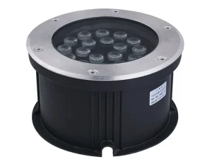 Waterproof Cast Aluminum DMX RGB Multi Color Recessed Inground Deck