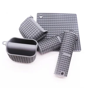 Non-slip Silicone Trivet Oven Mitts Set