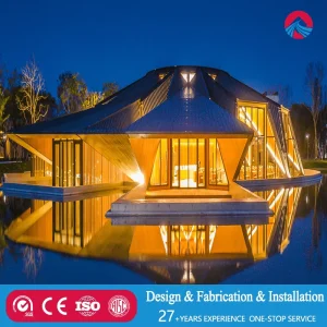 Prefab Steel Structure Workshop Warehouse Hall Metal Commercial Shed Prefabricated Building Construction