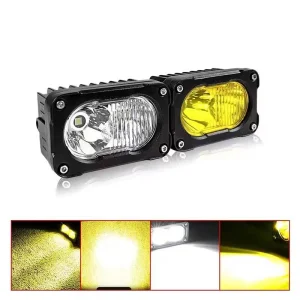 2X3 Inch 40W LED Work Light Bar 12V 24V Pods Lamp for Car 4X4 off Road Motorcycle Tractors Truck Driving Fog Lights