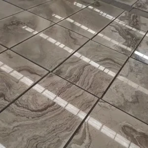 Natural Stone polished/honed Light Brown Marble Flooring for interior/indoor Kitchen/Bathroom/Lobby/room Decoration