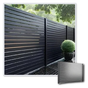 Solar Aluminum Fence