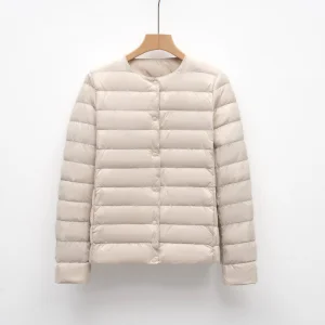Fashion Ultra Light 90 Duck Down Women Lightweight Coat Warm Female Windbreaker Women's Down Jackets in Stock