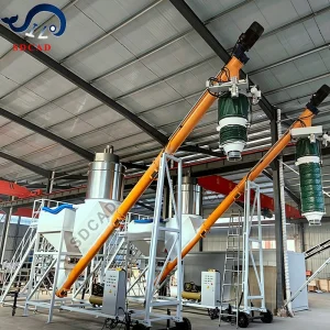 Unidade de Carga a Granel Portátil Compacta para Transferência de Material em Fábricas e Plantas