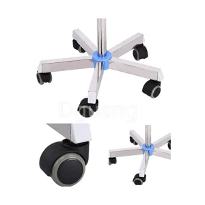 , Mobile Intravenous Drip Stand, and Drip Stand with ABS Wheels and Four Hooks and Five Legs
