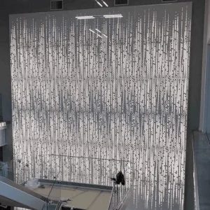 Spray Paint 1.5mm 2.5mm Round Hole Mirror Finish Aluminum Perforated Metal Sheet for Hotel Lobby Screens Decorative Plate