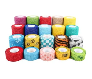 Factory Price Non-Woven Cohesive Bandage for Veterinary Use and Animal Care