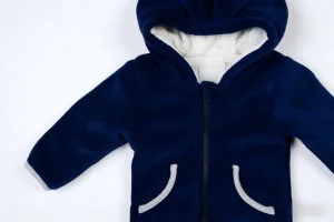 Chaquetas con capucha unisex para bebés