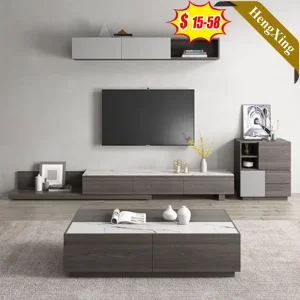 Hotel Living Room Furniture TV Stand Side Tables Console Coffee Table Wall Unit Storage Cabinets TV Cabinet