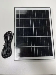 Small Solar Power System for Garden Light