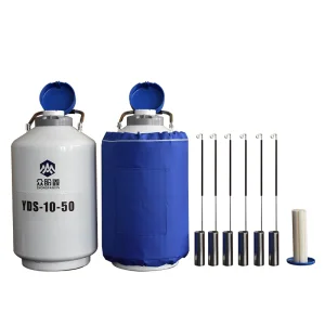 Cryogenic Ln2 Liquid Nitrogen Tank Container Dewar Flask Semen Bottle Bull Semen Storage