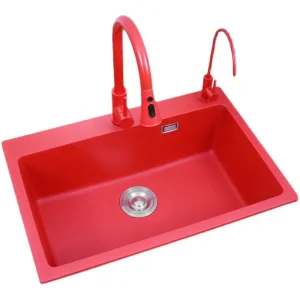 Cheap Chinese red kitchen creative sink Supplier, Factories