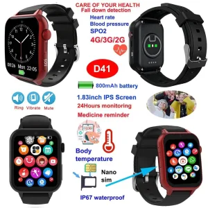 Fashion 4G GPS Tracker Watch