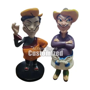 Boneco colecionável de vinil personalizado, figura de ação, brinquedo de resina e plástico PVC
