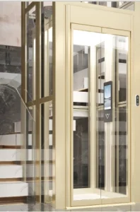 Mini Home Platform Stair Lift 2-4 Persons Home Villa Passenger Elevator 450kg Applicable Self Built House