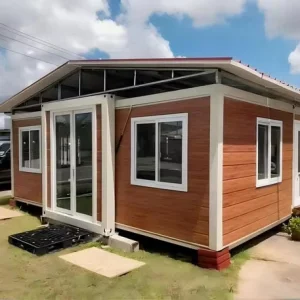 20ft Expandable Container House with Detachable Design Cheap Modular Living Unit Bedroom Bathroom Kitchen Equipped Portable Home