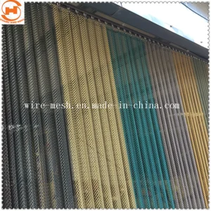 Decorative Wire Mesh Decorative Metal Curtain Mesh