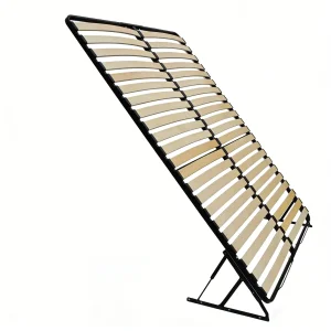 Estructura de cama inteligente elevable tapizada de fabricante directo para cama King, Queen y Doble, con almacenamiento, para el mercado de Polonia y Lituania