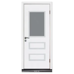 Waterproof Mildew Proof Soundproof WPC Glass Door