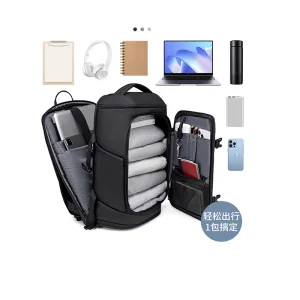 New Large-Capacity Flight Cabin Suitcase Laptop Business Backpack Bag