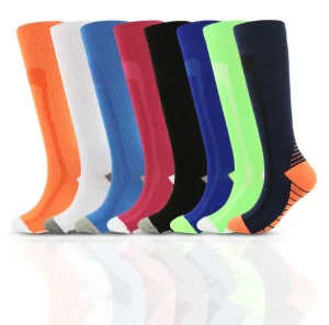 Custom High Elastic Knee Compression Socks