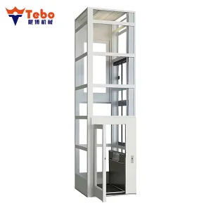 Small Shaftless Residential Hydraulic Ascensor for Modern House Passenger Lift