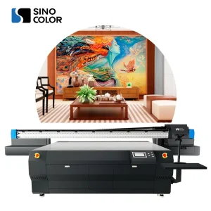 Commercial 250*130cm Four I3200-U Heads Super Fast Large Format Acrylic Wood Glass Metal Ceramic UV Printer with High-Power Independent Vacuum System