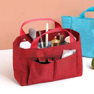 Gelory Liner Pouch Beauty Accessories Wash Makeup Bags Storage Bag Multi-Function Makeup Organizer Bag