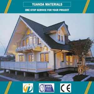 Lgs Prefabricated Luxury Steel House Cheap Modern Light Gauge Steel Building Homes Modular Prefab Villa China Manufacturer Custom Design