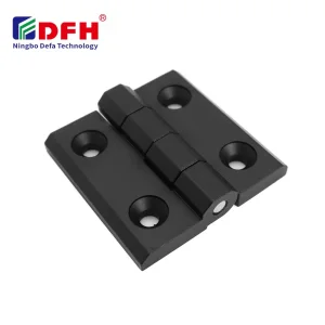 Two Pairs Black Painting Lightweight Invisible Cabinet Soft Close Hidden Door Hinges