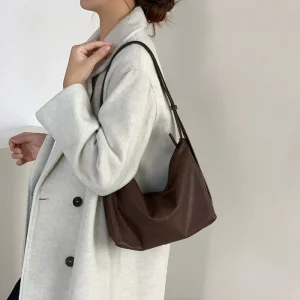 Sheepskin Hobo Bag