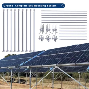 Anti Theft Ground Solar Mounting