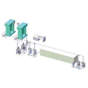 Lithium-Ion Battery Slurry Mixing and Feeding System with High-Speed Dispersion