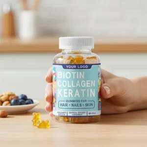 Private Label Vegan Biotin Collagen Gummies